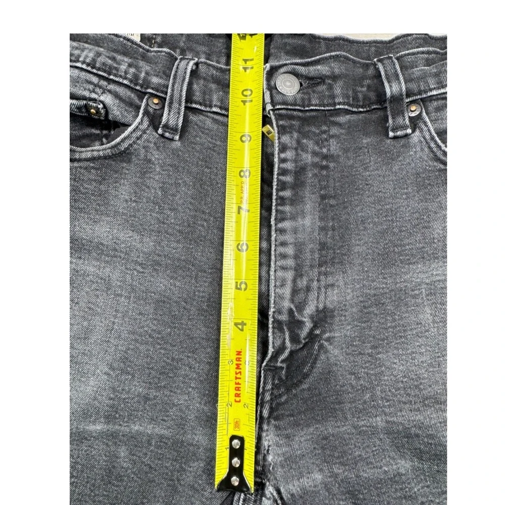 Levis‎ Premium 541 Athletic Taper Jeans Mens 36x34 Washed Black 18181-0636